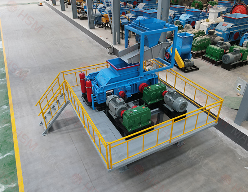 液壓對輥制砂機